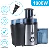 1000W Centrifugal Juice Extractor with 2 Speeds 2.6in Wide Feed Chute 17Oz Cup and 54Oz Pulp Collector