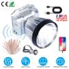 Rechargeable Headlamp High Power Flashlight with Motion Sensor 3 Light Modes