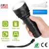 Tactical Military LED Flashlight Torch 50000LM w/ 3 Lighting Modes