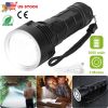 Tactical Military LED Flashlight Torch 50000LM w/ 3 Lighting Modes