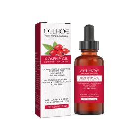 EELHOE Rosehip Massage Oil For Face, Body, And Hair Care