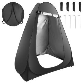 Pop Up Privacy Tent Foldable Outdoor Shower Toilet Tent with Carry Bag