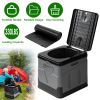 Foldable Portable Toilet with Lid with Carry Bag And Trash Bags