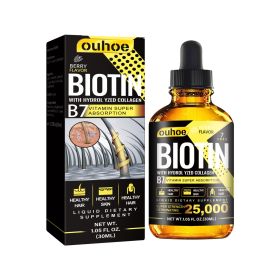 RESEARCH Liquid Biotin & Collagen Hair Growth Drops  - For Men & Women