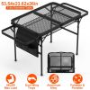 Black Foldable Camping Table