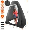 Pop Up Privacy Tent Foldable Outdoor Shower Toilet Tent with Carry Bag