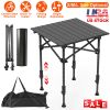 Portable Folding Camping Table With Adjustable Height