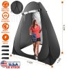 Pop Up Privacy Tent Foldable Outdoor Shower Toilet Tent with Carry Bag