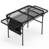 Black Foldable Camping Table