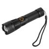 Tactical LED Flashlight Rechargeable Search Light Torch 50000LM w/ 5Modes