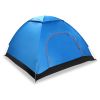 4 Season Camping Pop Up Tent w/2 Mosquito Net Doors Carrying Bag