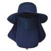 Fishing Bucket Hat, Wide Brim Breathable Unisex Sunlight-proof Removable Neck Face