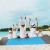 Sand Proof Water Resistant Beach Mat w/ 4 Anchors 1 Carry Bag 108x96.46in