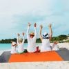 Sand Proof Water Resistant Beach Mat w/ 4 Anchors 1 Carry Bag 108x96.46in