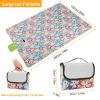 60" x 78" Waterproof Picnic Blanket with Strap