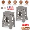 2 Pack 17.91In High Step Folding Stepping Stool