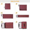 60" x 78" Waterproof Picnic Blanket with Strap
