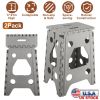 2 Pack 17.91In High Step Folding Stepping Stool
