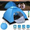 4 Season Camping Pop Up Tent w/2 Mosquito Net Doors Carrying Bag