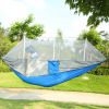 600lbs Load 2 Persons Hammock w/Mosquito Net Swing Hanging Bed w/ Strap Hook Carry Bag