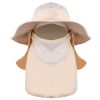 Fishing Bucket Hat, Wide Brim Breathable Unisex Sunlight-proof Removable Neck Face