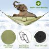 600lbs Load 2 Persons Hammock w/Mosquito Net Swing Hanging Bed w/ Strap Hook Carry Bag