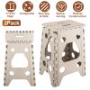 2 Pack 17.91In High Step Folding Stepping Stool