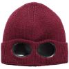 Unisex Knit Beanie Hat with Goggle