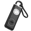 Rechargeable Personal Safety Alarm Portable 130dB Self-defense Siren with Strobe Light LED