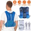 Sport Hydration Vest Running Backpack with 15oz - 50oz Water Bladder Adjustable Strap Storage Bag