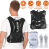 Sport Hydration Vest Running Backpack with 15oz - 50oz Water Bladder Adjustable Strap Storage Bag