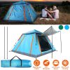 4-5 Person Camping Tent Waterproof with 2 Mosquito Net Windows, Carrying Bag