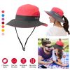 Women Summer Sun Bucket Hats Foldable UV Protection Cotton Cap
