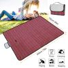 60" x 78" Waterproof Picnic Blanket with Strap